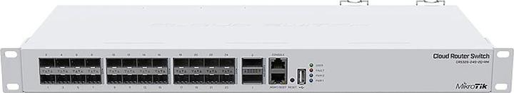 Actual product image MikroTik Cloud Router Switch CRS326-4C++2Q+RM (26 ports)