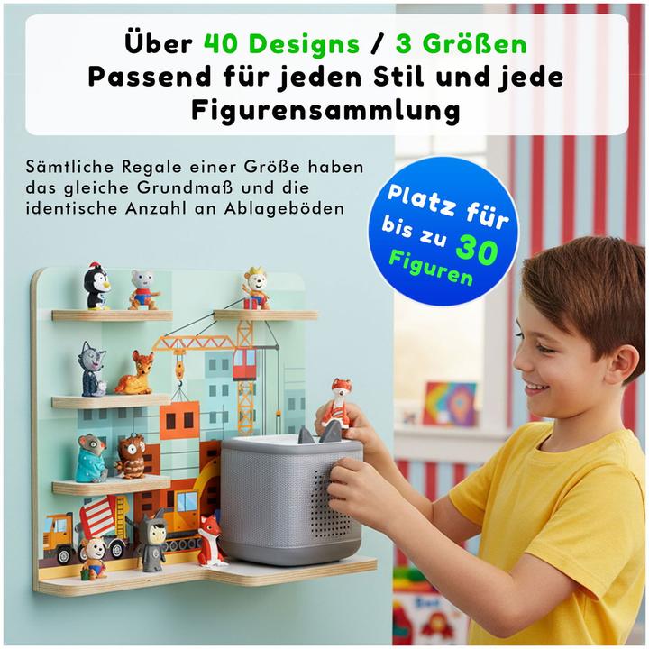 Produktbild Stadtecken Regal für Toniebox 2 mittel