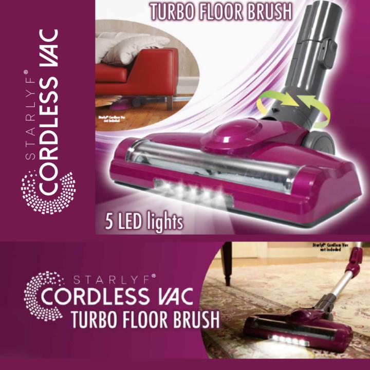 Actual product image Starlyf Turbo Floor brush