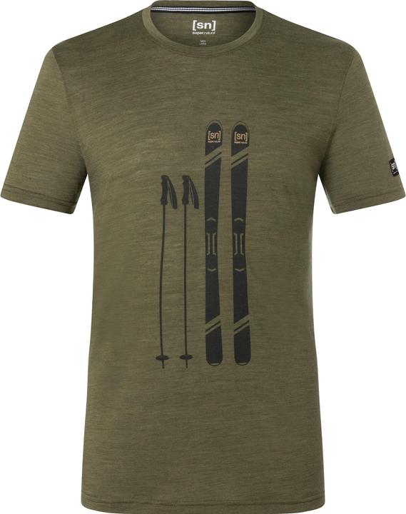 Actual product image Super Natural Skiing Gear Tee (XXL)