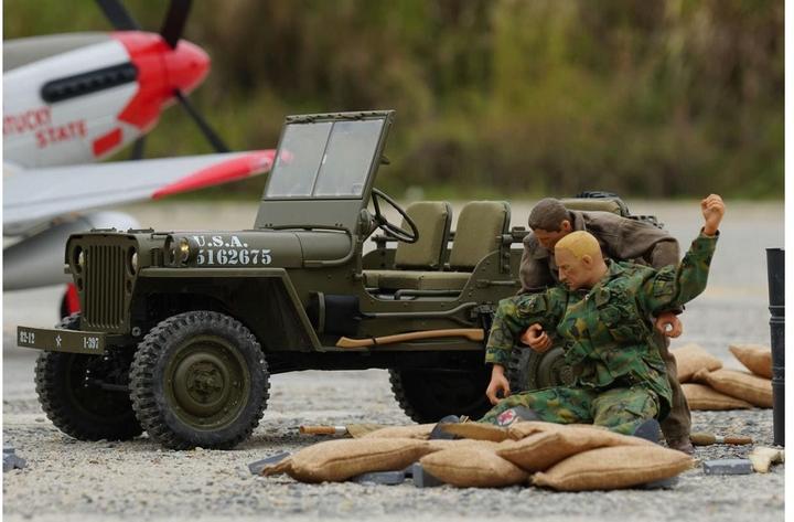 Image du produit RocHobby Crawler à l'échelle 1941 MB Willys Jeep (RTR Prêt à fonctionner)