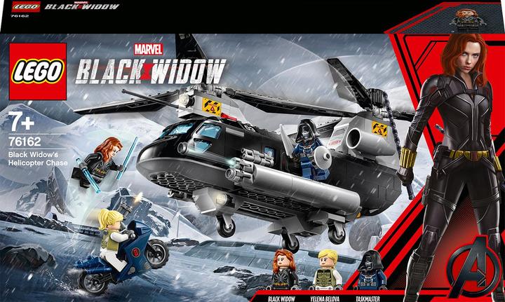 Produktbild LEGO Black Widows Hubschrauber-Verfolgungsjagd (76162, LEGO Marvel)