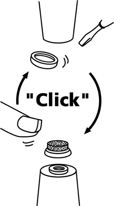 Produktbild QuickClick Hyper (Kunststoffgleiter, 4 Stk.)