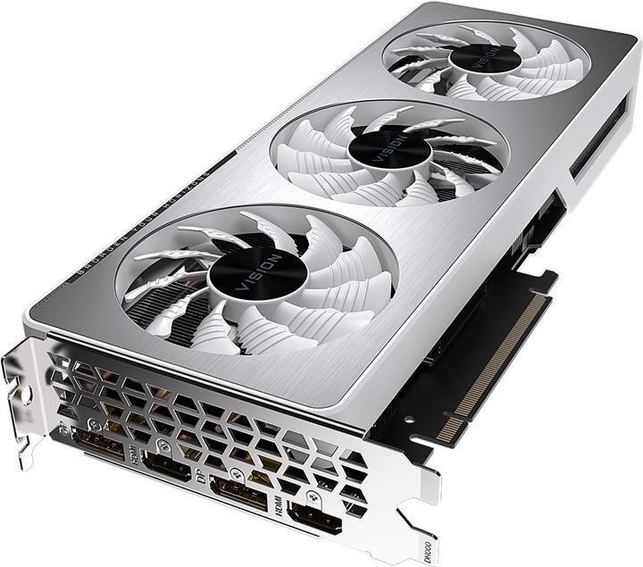 Actual product image Gigabyte GeForce RTX 3060 Ti Vision OC LHR (8 GB)