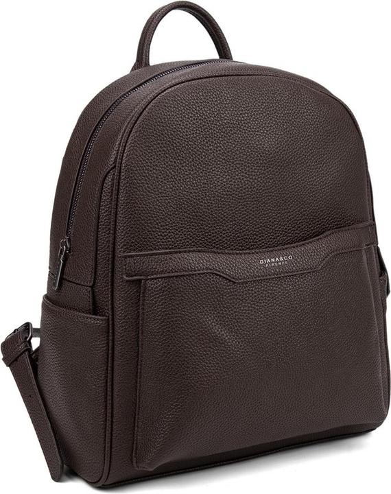 Actual product image Diana & Co Frauenrucksack - Modell Erevan Ultra - 100% Polyurethan - 40.0 X 38.0 X 13.0 Cm