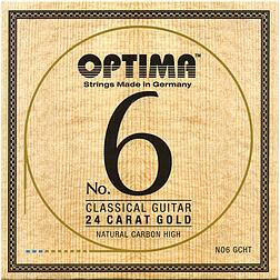 Optima No.6 GCHT 24K Gold Classic Carbon, Saiten