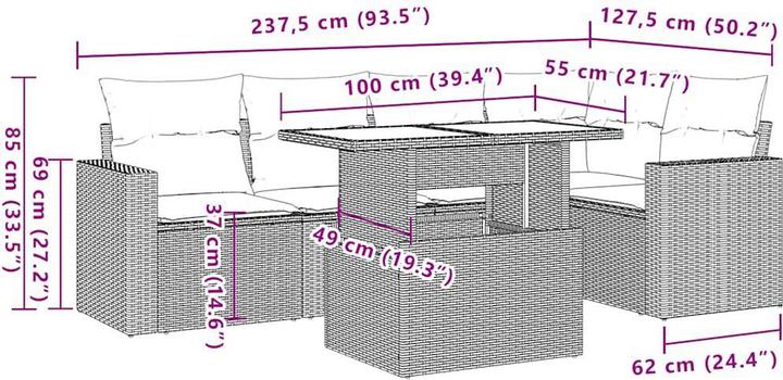 Produktbild vidaXL Kaylani