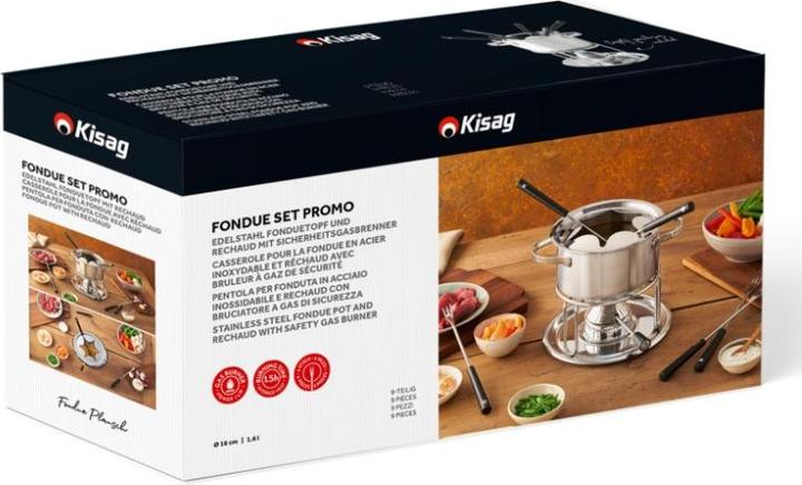 Actual product image Kisag Fondue set (Fondue Bourguignonne, Chinoise Fondue)