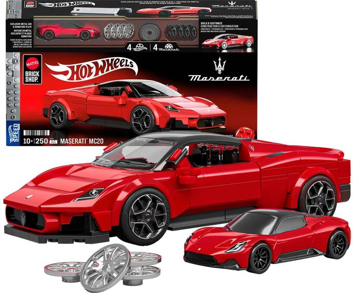 Produktbild Mattel Brick Shop Speed Series Maserati MC20