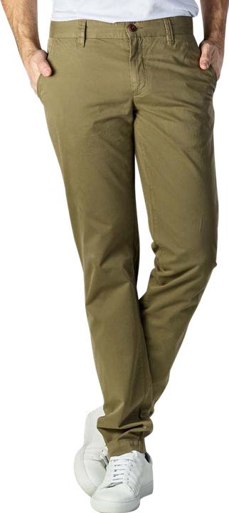 Actual product image Alberto Lou Pants Slim Compact Cotton green (W29/L32)