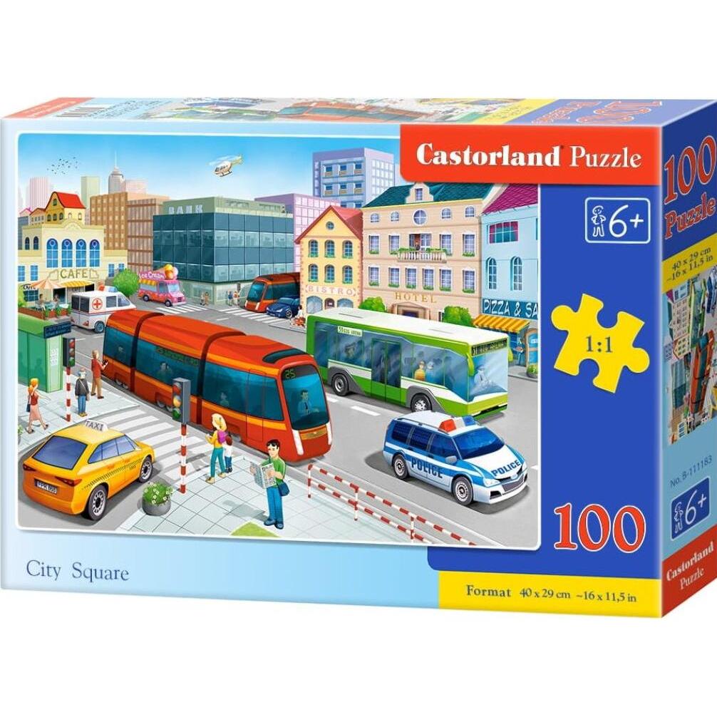 Castorland City Square Puzzle 100 Teile (100 Teile)