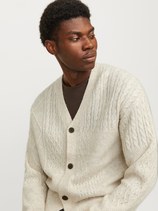 Image du produit Jack & Jones Veste en tricot uni Veste en tricot (L)