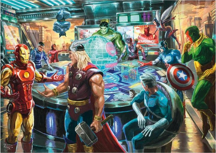 Produktbild Schmidt Spiele SSP Puzzle Marvel, Avengers 500 59958 (1000 Teile)