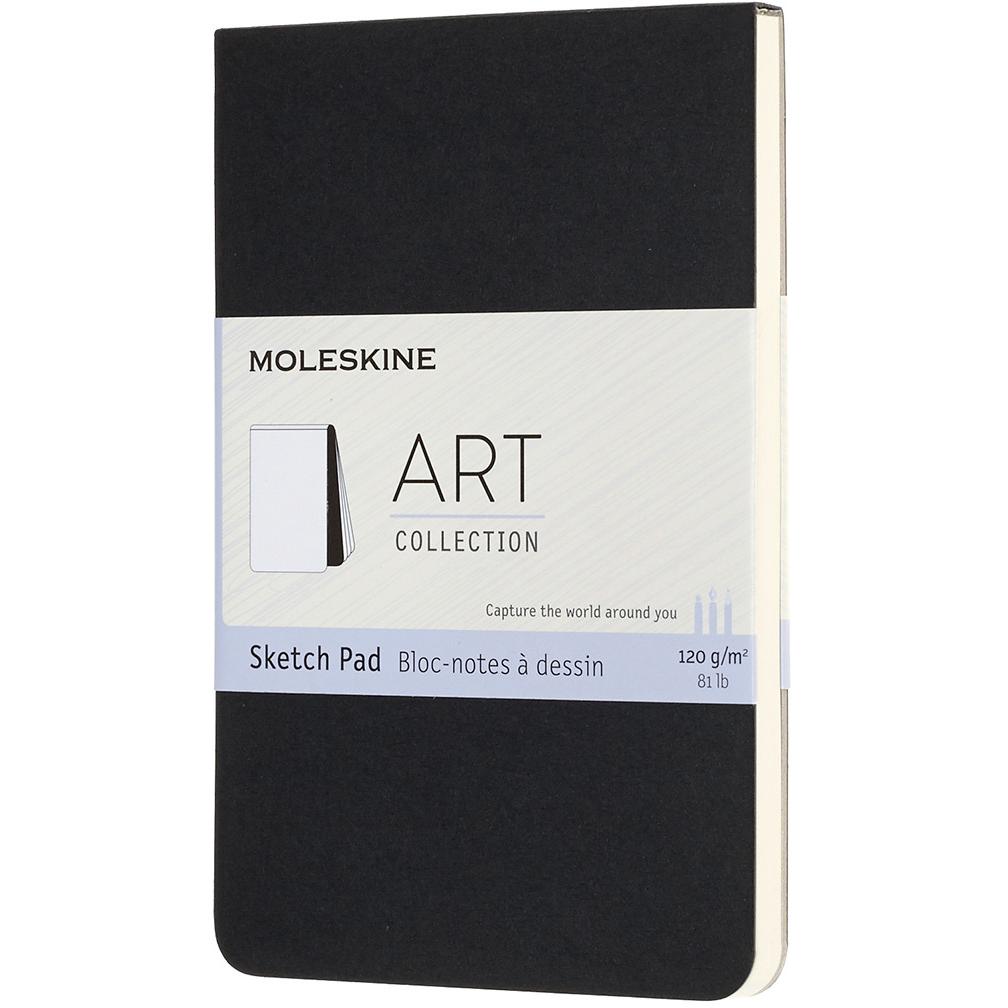 Moleskine, Heft + Block, Skizzenblock (A6, Blanko, Weicher Einband)