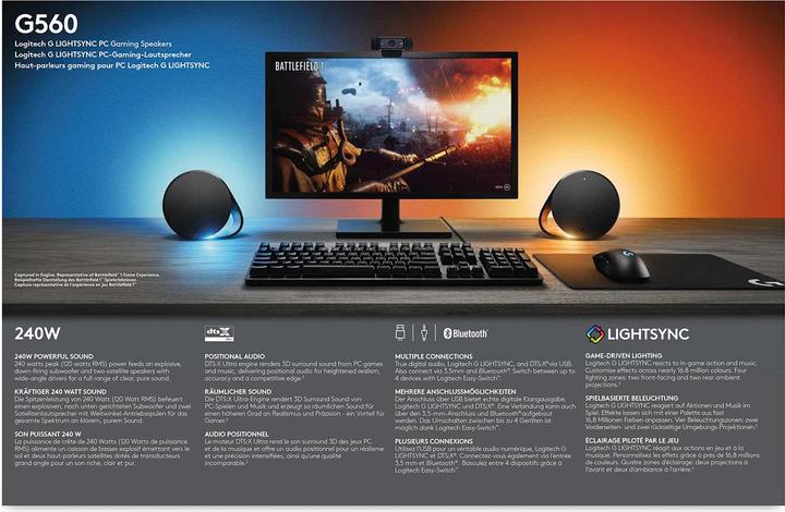 Immagine prodotto Logitech G560