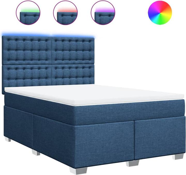 Actual product image vidaXL Boxspringbett (140 x 190 cm)