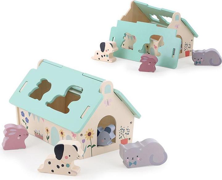 Actual product image Vilac - Shape Sorter - Tiny Farm with animals (7119)