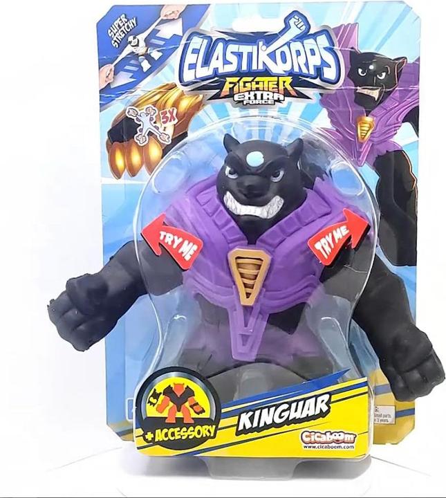 Image du produit Elastikorps Fighter Kinguar (16 cm) - Figurine extensible