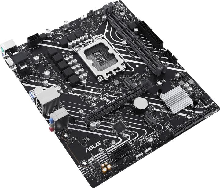 Actual product image ASUS PRIME H610M-E-CSM (LGA 1700, Intel H610, mATX)