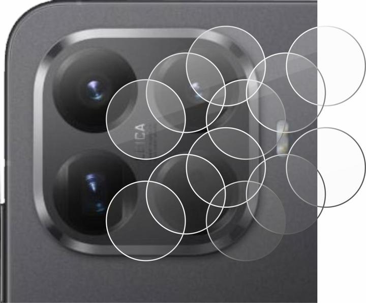 Produktbild Savvies Panzer Schutzglas für Xiaomi 15T Pro (NUR Kameraschutz) Schutzfolie Displayschutz Display Schutz (3 Stk., Xiaomi 15T Pro)