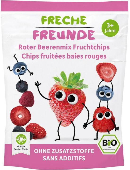 Produktbild Freche Freunde FF Roter Beerenmix Chips BIO BTL (120 g)