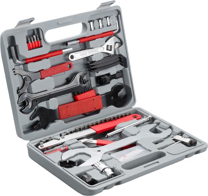 Actual product image tectake bike tool kit tool set bike tools bicycle tool kit cycle tool kit (1 Piece)