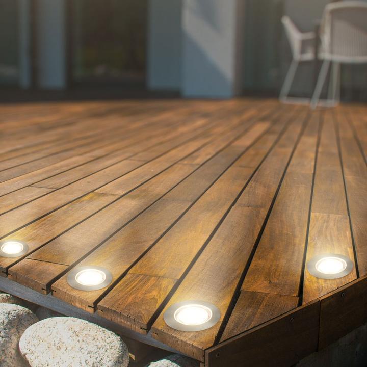 Produktbild Briloner 12V Gartenanlage Erweiterungsset, Edelstahl (100 lm, IP67)