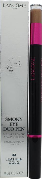 Actual product image Lancôme Lancome Smoky Eye Duo Pen Liner & Shadow Twin Set 0.5g 03 Leather Gold (03 Leather Gold)