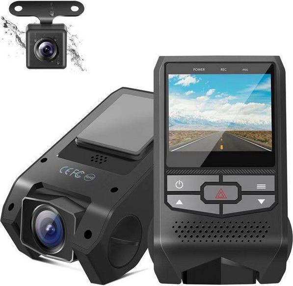 Image du produit MU Classic RJT99 Dashcam (Microphone intégré, Accéléromètre, Récepteur GPS, Écran intégré, WiFi, Indicateur intégré, Full HD)