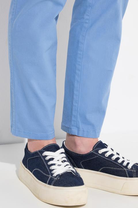 Immagine prodotto Ulla Popken Jeggings di cotone biologico con taglio della gamba stretto e cintura elastica (52)