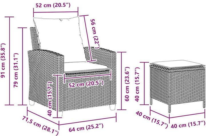 Produktbild vidaXL Amirah