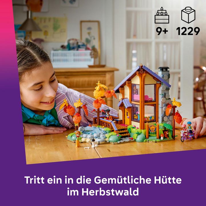 Produktbild LEGO Gemütliche Hütte im Herbstwald (42705, LEGO Friends)