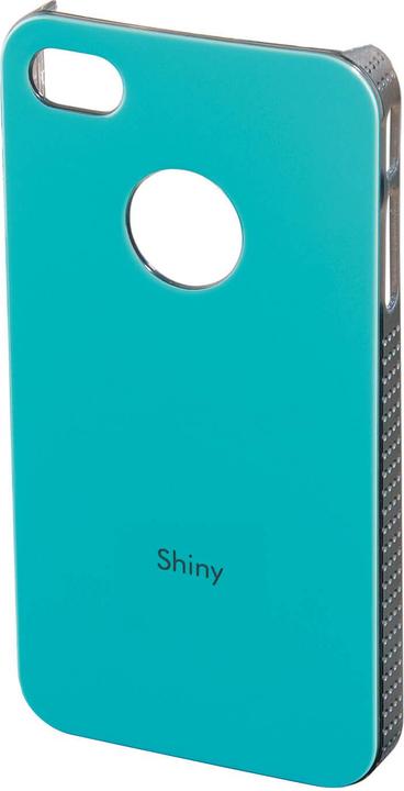 Immagine prodotto Hama Cover lucida, Apple iPhone 4, turchese (Apple iPhone 4)