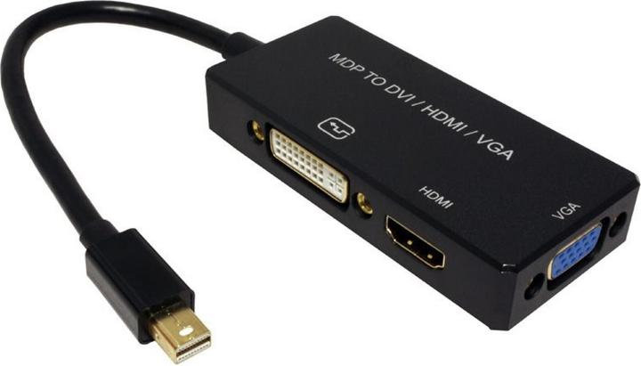 Actual product image Value Mini DisplayPort to (DVI, HDMI, VGA, 10 cm)