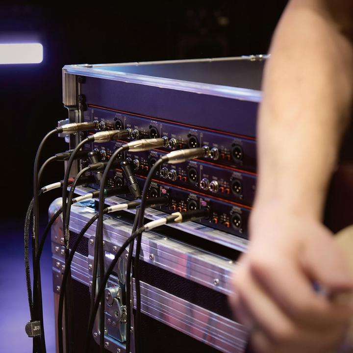 Immagine prodotto Palmer Audio BRIDGE 4A - DI box attiva a 4 canali in formato rack da 19 pollici (Scatola DI)