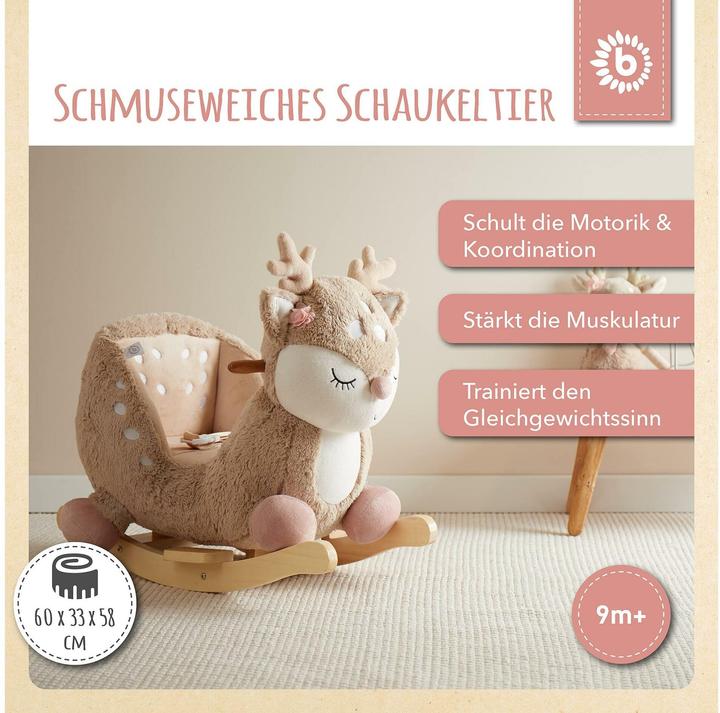 Produktbild Bieco Schaukeltier Reh Ella