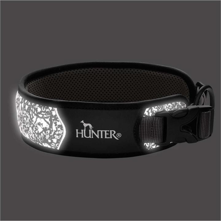 Produktbild Hunter Halsung Divo Reflect nylonpolyester (XL, Hund, Hundesport)