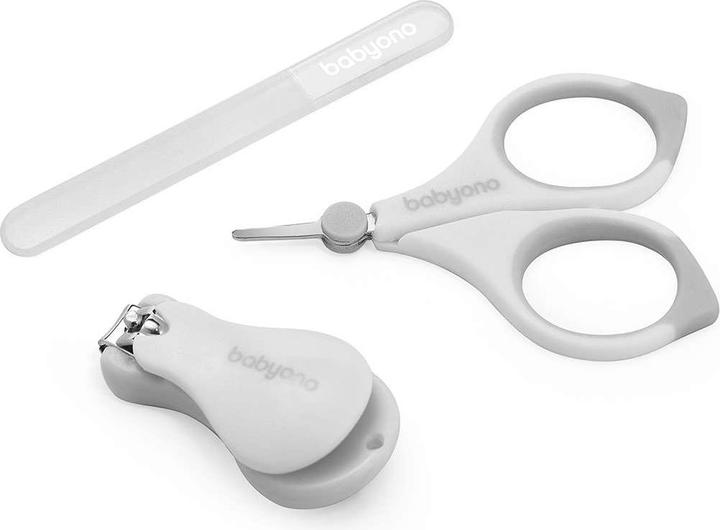 Actual product image Babyono BabyOn Manicure Set, Grey, 398