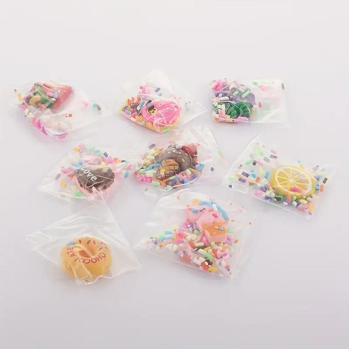 Actual product image Splash & Fun 8 piece colour box matte slime kit with lots of charms
