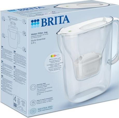 Actual product image Brita Dzbanek filtrujący Style Essential+1 Maxtra Pro PP (biały) (2.40 l)