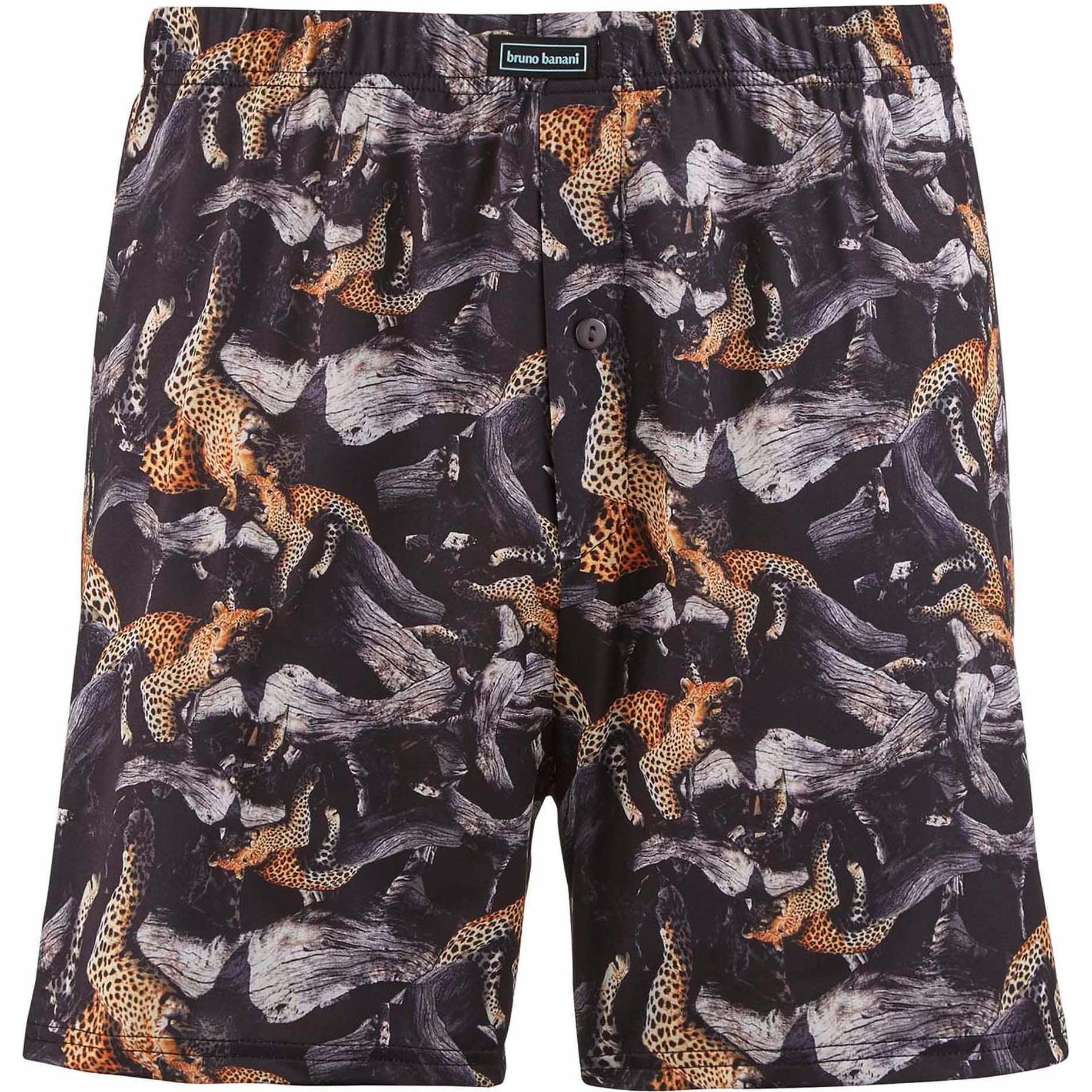 Bruno Banani, Herren, Unterhosen, Boxershort Casual Bequem sitzend, Schwarz, (M, Einzelpack)