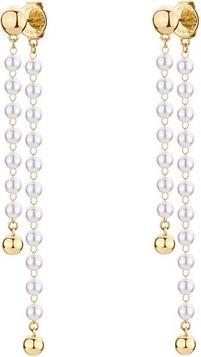 Produktbild Brosway - Long gold plated earrings with pearls 2in1 Essential BNL102