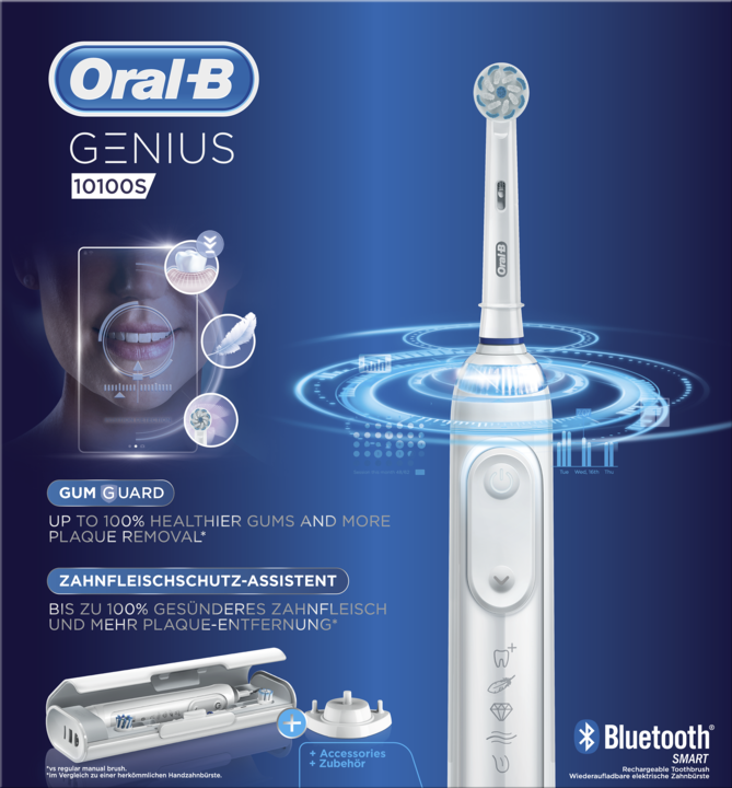 Actual product image Oral-B Genius 10100S (Oscillating toothbrush)