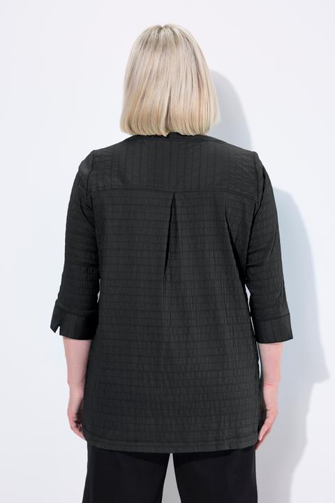 Produktbild Ulla Popken Bubble-Tunika, Biesen, Herzausschnitt, 3/4-Arm (42, 44)