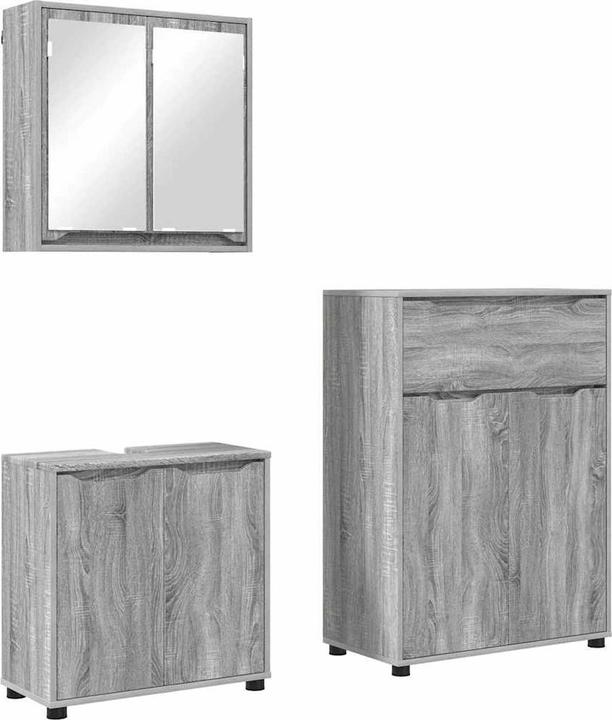 Actual product image vidaXL Modernes Badezimmer-Set