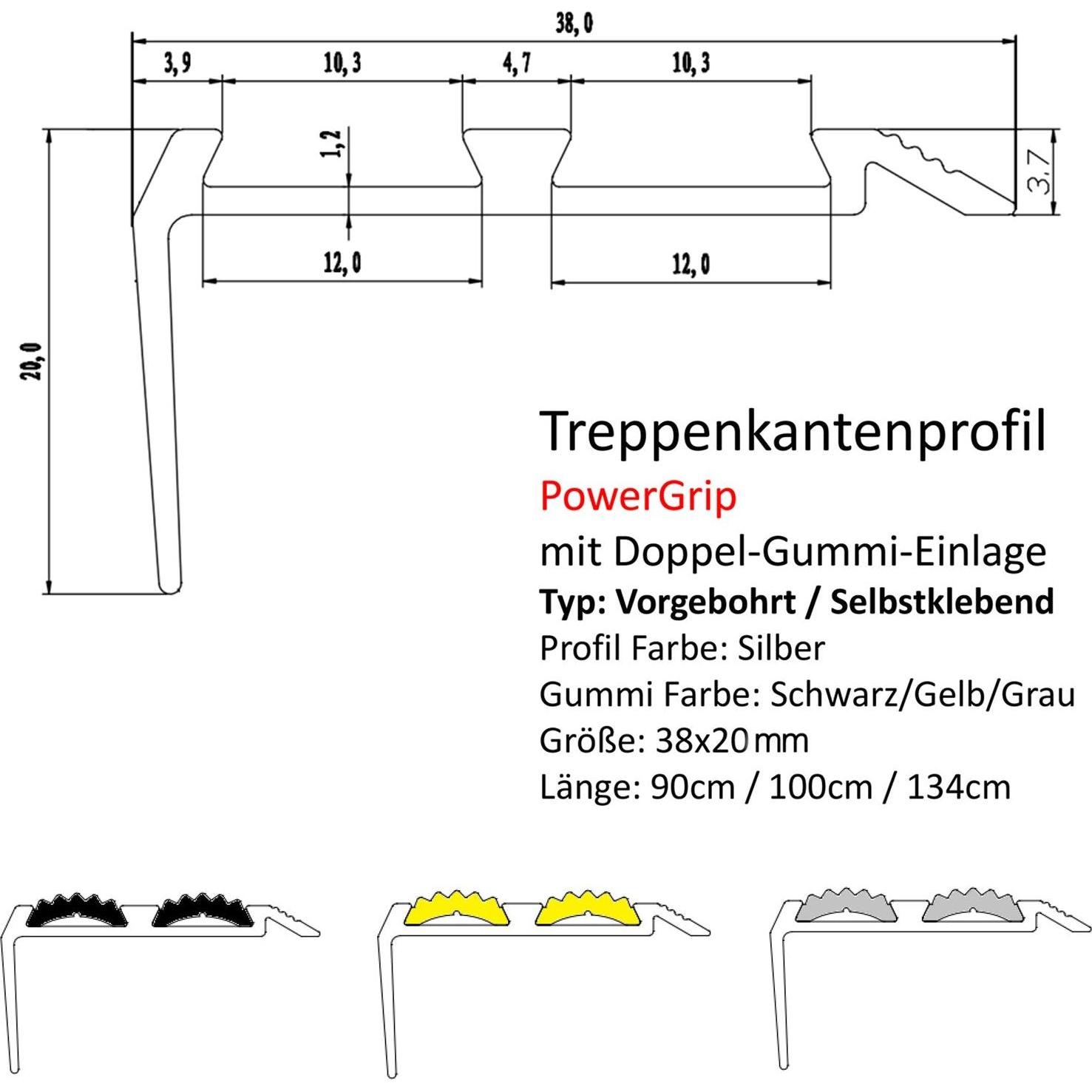 Thumbnail - Karat, Profil + Stange, Power Grip