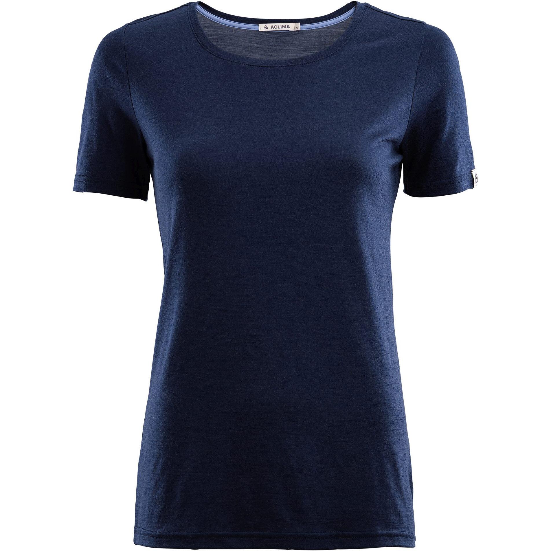 Aclima, Damen, Funktionsshirt, LightWool (M), Blau, M