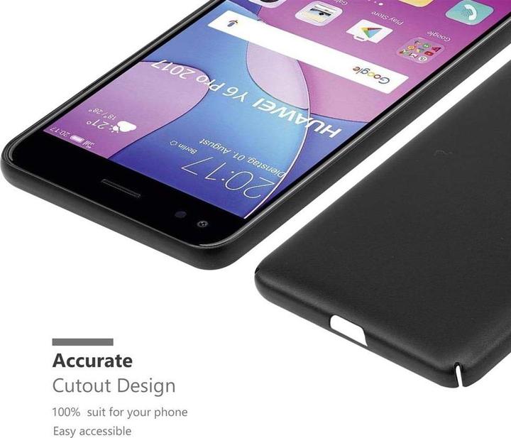 Produktbild Cadorabo Hard Cover Matt Metall Cover (Huawei Y6 Pro (2017))
