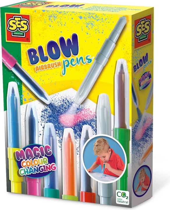 Produktbild Ses Creative Blow airbrush Pens - Magic Farbwechsel