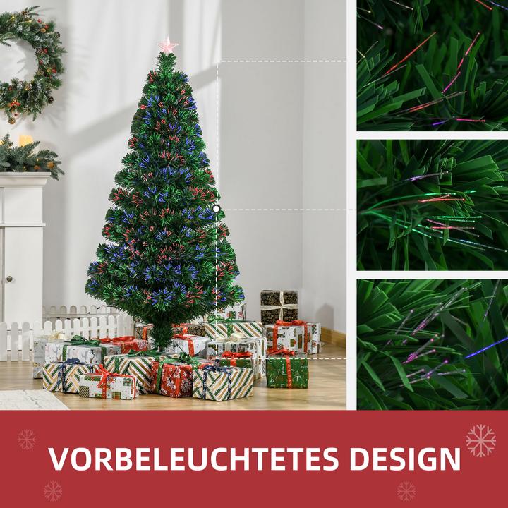 Produktbild Homcom Weihnachtsbaum inklusive Metallständer (150 cm)